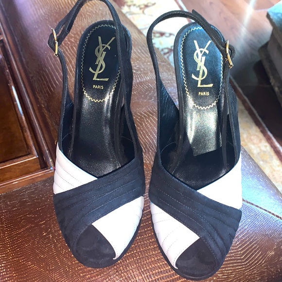 Yves Saint Laurent Shoes - Yves St Laurent platform pumps